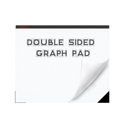 Graph Paper Pad 22"x17", 50 Sheets, Double Sided, 1/4 Inch Grid, 80 GSM, Engineering Drafting Paper for Designers, Blueprint Sketching, Grid-Based Graphing for Architecture, School, Office