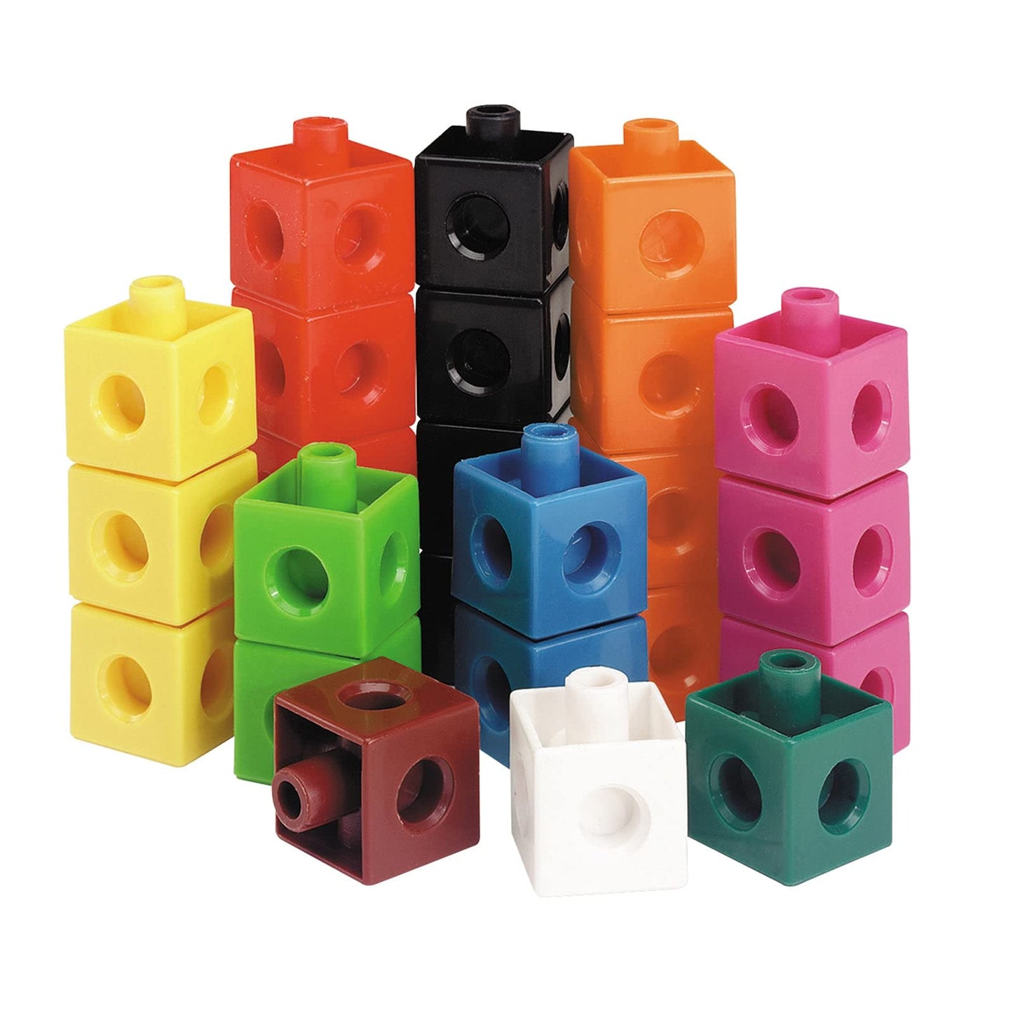 Learning Resources Snap Cubes Set of 500 - Math Manipulatives for Elementary School, Kindergarten Learning & Education Toys, Math Cubes, Counting Blocks for Classroom Centers and Homeschool