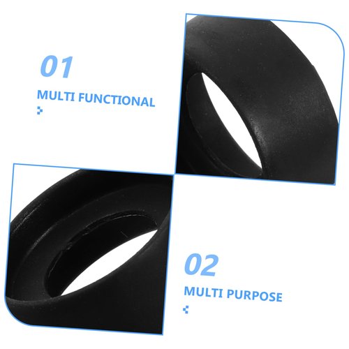 HOLIDYOYO 2pcs Microscope Eyecup Eyepiece Protective Cover Reusable Rubber Eyepiece Guards for Enhanced Viewing Clarity Eye Protection for Microscopes and Telescopes for Labs and Outdoor Use