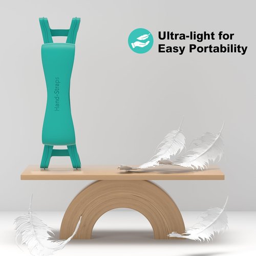 2 Pack Comfortable Hand Strap for Kindle and Tablets, Kindle Accessories for Reading in Bed, Secure and Lightweight Grip Holder for 4.7-8" Tablet/Paperwhite/Kobo/Oasis/E-Book/Phone (Jade)