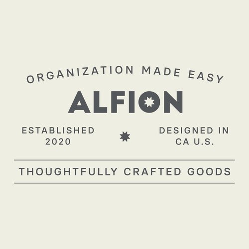 Alfion Magazine File Holder 2-Pack | Sturdy Plastic Vertical Organizer Box with Rubber Feet | Sage Green Desk Accessories for Modern Office