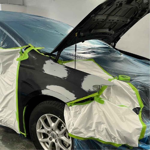 LAUCO DINOGREN High Performance Masking Tape for Car Paint, Heat & Water Resistant, Multi-Purpose Green (0.75 in (48 Rolls))