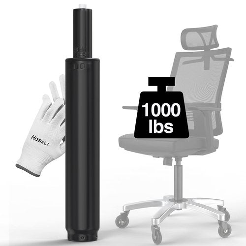 HOSALI Office Chair Cylinder Replacement,Heavy-Duty Gas Lift Cylinder Fits Most Chairs,Highest End Class 4 Hydraulic Pneumatic Piston, Universal Size