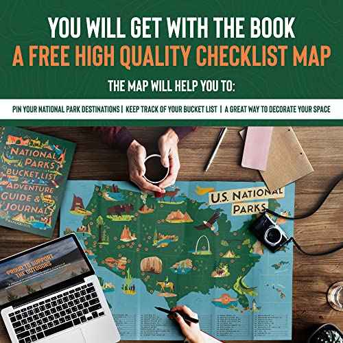 National Parks Bucket List Adventure Guide & Journal: Your Way to Explore America's National Parks & Document Your Adventures for a Lifetime! (Planner, Travel Guide, Journal, Passport Stamp Book)