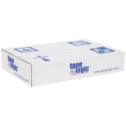 Aviditi Tape Logic 2 Inch x 110 Yard 2.2 Mil Red/White, Heavy Duty Packing Tape, "Stop If Seal is Broken" 6 Pack, Perfect for Packing, Shipping, Moving, Home and Office