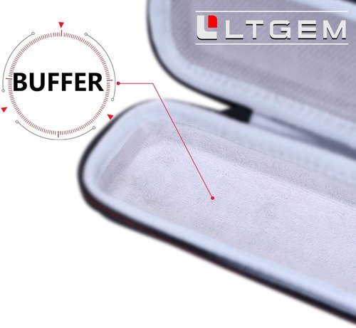 LTGEM Hard Case for Epson Workforce ES-50/55R/60W | Durable Protection for Portable Document Scanners
