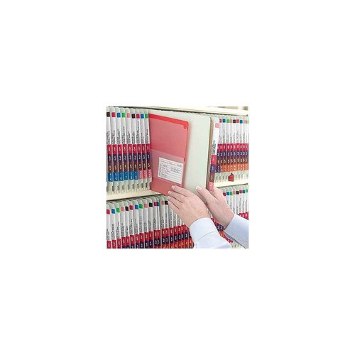 Smead Smartstrip Labels, Refill Pack, End Tab Labels, Ink-Jet Printer (66006)