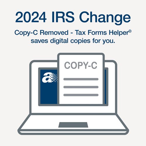 Adams 2024 1099 NEC Kit for 12 Recipients, 4 Part Laser 1099 Forms, 3 1096 Forms, Self Seal Envelopes & Access to Adams Tax Forms Helper (1009316)