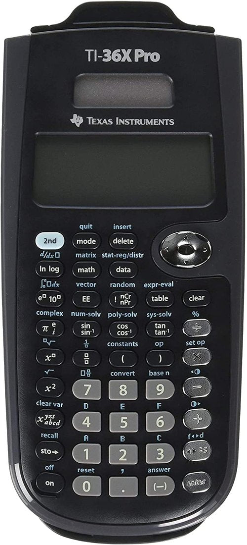 Texas Instruments Ti-36x Pro Scientific Calculator, 16-Digit LCD