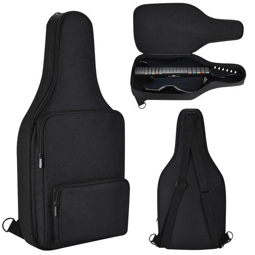 LEFOR·Z Carrying Case Compatible with PDP RIFFMASTER Wireless Guitar Controller,Travel Storage Backpack Bag Fits for PlayStation/XBOX Guitar Controller/Laptop/Cable with Shoulder Strap