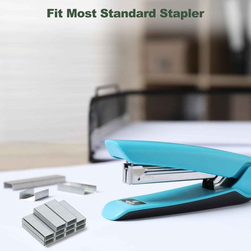 M&G 23/23 Heavy Duty Staples for Stapler, 10000pcs(1000pcs Per Box) Staples 210 Sheets Capacity for Standard Stapler Smooth Stapling for Home Office Supplies, Silver
