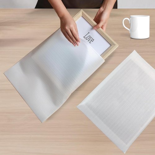 Foam Pouches - 50-Pack Cushion Foam Wrap for Packing Dishes | Ideal for Moving & Shipping Glasses, Ceramics, Mugs (2 Sizes: 7.87" x 7.87" & 7.87" x 11.81")