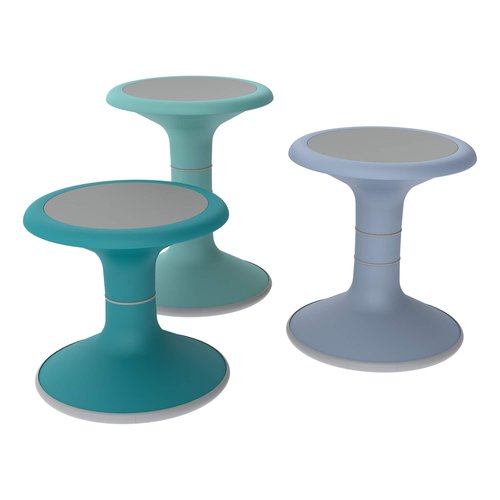Sprogs Kids Active Motion Stool - Flexible Seating for School Classroom, Office or Home - 12" Seat Height