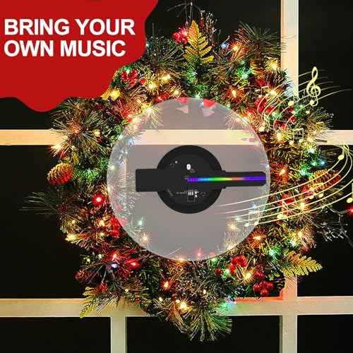 Hologram Fan, 88*88mm 3D Hologram Fan Holographic Projector with 480*480 resolution Design for excellent 3D effects