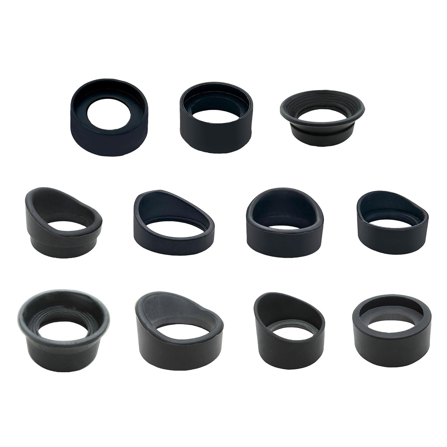 Soft Rubber Eyepiece Eye Shield 28mm-37mm Eyes Guard Cups For Binoculars Microscopes 28mm-37mm Inner Diameter