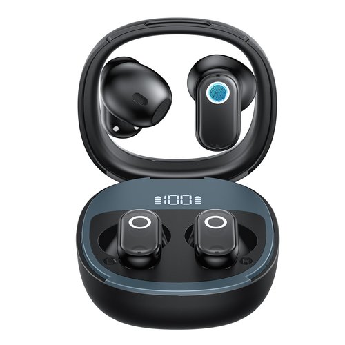 Hastraith AI Translation Earbuds Real Time, 139 Language Translator Earbuds TWS 3-in-1 Translation Headphones, Translation Device for Travel Business Learning Compatible with iOS and Android, Black