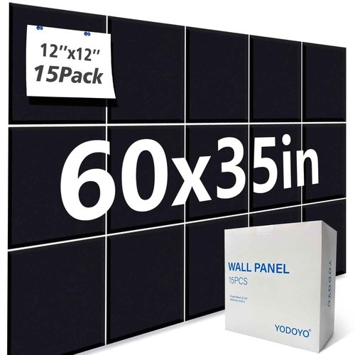Large Cork Bulletin Board Alternative for Office60 x 35" - 15 Pack Felt Bulletin Boards Dart Wall Protectors 60Pcs Safe RemovableAdhesive Tabs Pcs for Office Wall, School, Home Decor