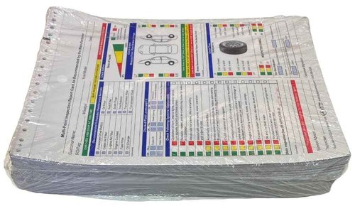 A Plus Dealer Supplies Multi Point Inspection Form - 2 Part - AP-FD-QC-O - 500 Quantity (P8*)
