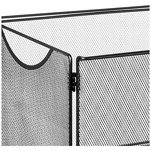 Safco Onyx Rolling Cart Desktop Tub File, Fits Letter-Size Hanging Folders, Collapsible Desk Organizer, Durable Steel Mesh Construction, Black