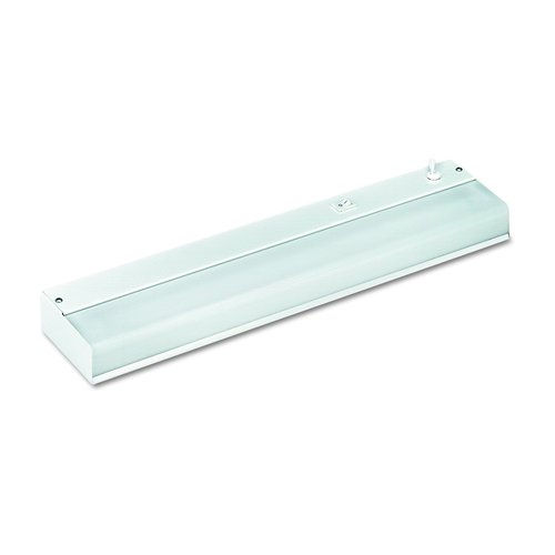 Ledu L9011 Under-Cabinet Fluorescent Fixture, Steel, 18-3/4 x 4, White