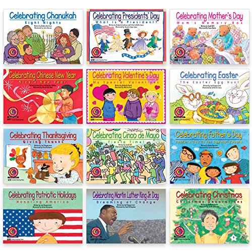 Creative Teaching Press Holiday Readers Variety Pack (Reading First, Fluency, Vocabulary, Text Comprehension, and ESL/ELL) (4534)