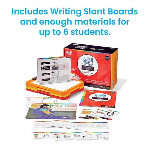 hand2mind Guided Phonics + Beyond Writing Center, Units 1-3, Science of Reading Classroom Materials, Kindergarten Classroom Must Haves, Reusable Handwriting Practice for Kids, Letter Writing Practice
