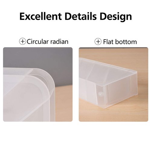 PeoTRIOL Pen Organizer, Pencil Holder, Multi-Functional Stationery Desk Organizer Makeup Lipsticks Storage for Office, School, Home Supplies Set of 4, 16 Compartment