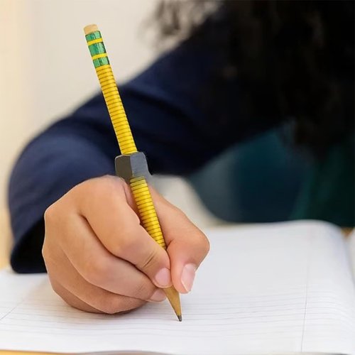Ikokei Threaded Pencil, ADHD Fidget Pencil, Threaded Focus Fidget Pencils for Kids and Adults with Sliding Nut (10Pcs)
