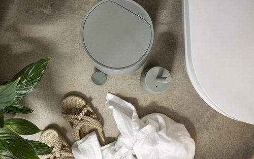 Zone Denmark Modern Elegance Nova Bathroom Bin, Cosmetic Bin, and Waste Bin - Sleek Design for Stylish Bathrooms and Efficient Waste Management