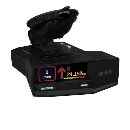 Uniden R8W (New Model) Extreme Long Range Laser/Radar Detector, 360° Awareness, Directional Arrows, Wi-Fi, Bluetooth, GPS, Real-Time Voice Alerts, Red Light & Speed Camera Alerts, R/TACH App