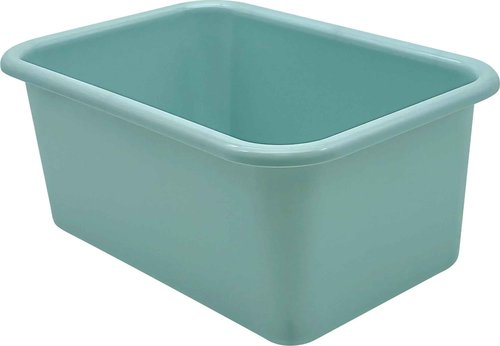 Teacher Created Resources Calming Blue Small Plastic Storage Bin 6-Pack (TCR2088752)