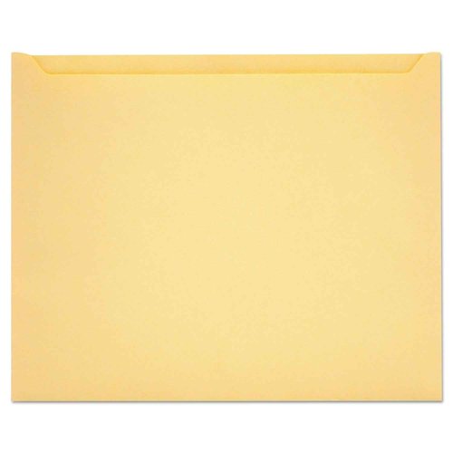 Quality Park Filing Jacket, 28 lbs, 11-3/4 x 9-1/2 Inches, 100 per Box, Cameo Buff (QUA63972), Letter
