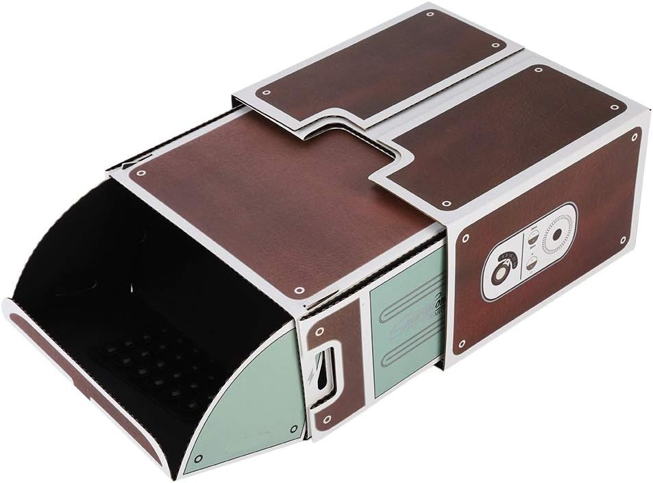 Skiennix Mini Portable Smartphone Projector - 2nd Gen, Brown, Ideal for Kids' Entertainment
