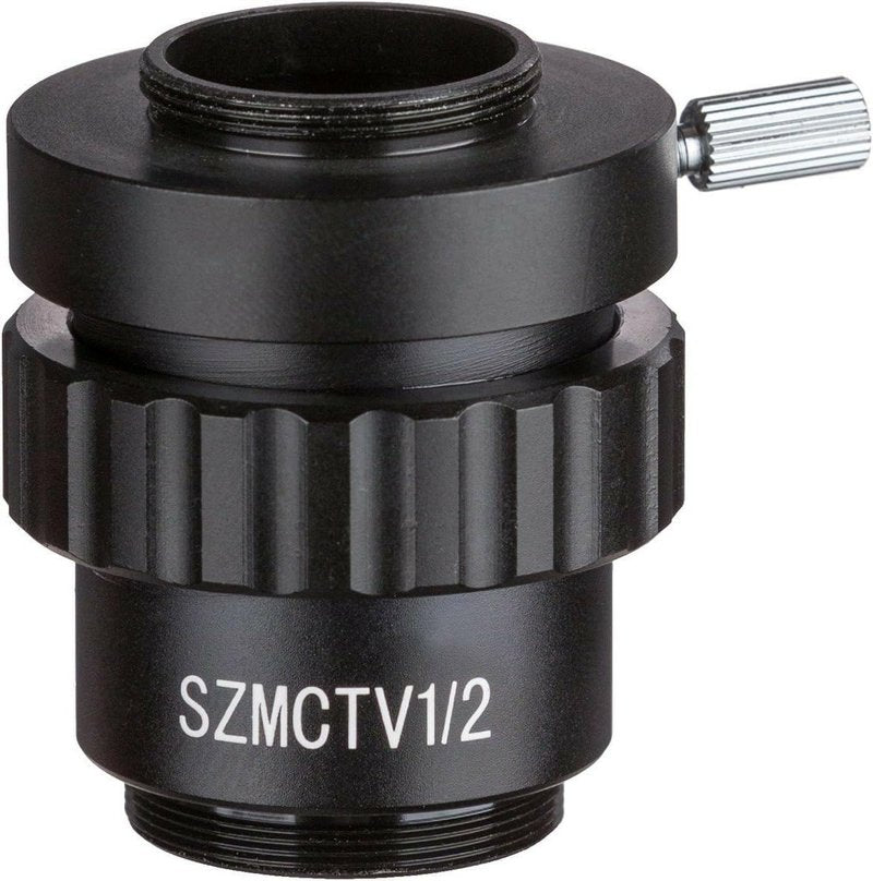 AmScope AD-C20 0.5X C-mount Lens Adapter For Video Camera Microscopes