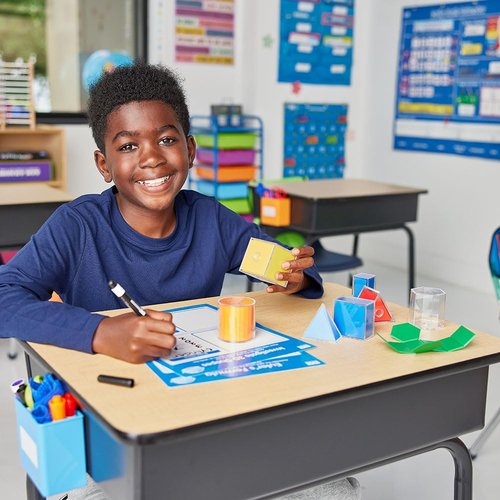 EAI Education GeoModel® Folding Geometric Shapes: 11 Solids and 11 Nets