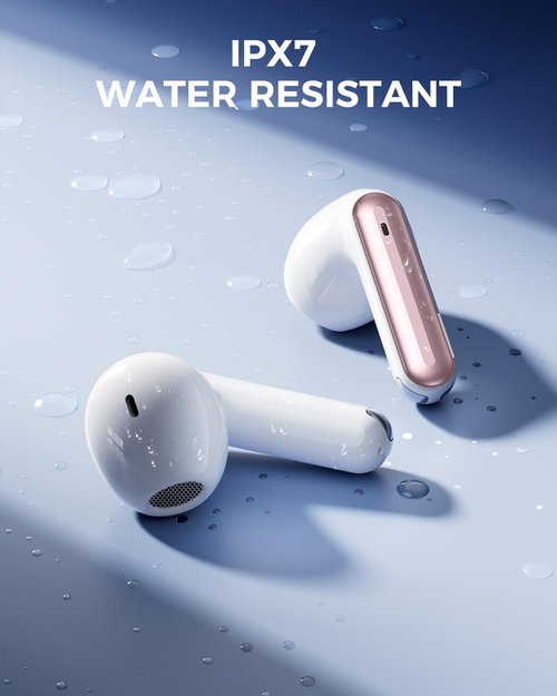 Wireless Earbuds,Bluetooth in Ear Buds with Immersive Surround Sound Stereo,Tap-Control,48 Hours Playtime,Bluetooth 5.4 LED Display Charging Case,IPX7 Waterproof Fit iPhone&Andriod Sports Workout