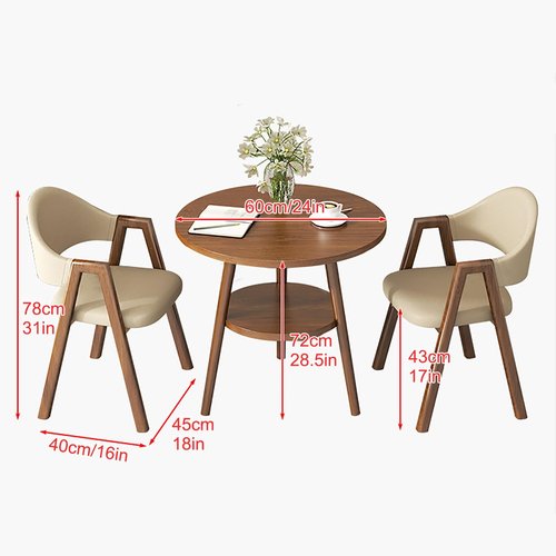 JHDXL Office Reception Room Club Table and Chair Set, Negotiation Table and Chair Set, Business Coffee Table Leisure Table and Chair Set, Suitable for Lounge, Living Room, Kitchen(Yellow)