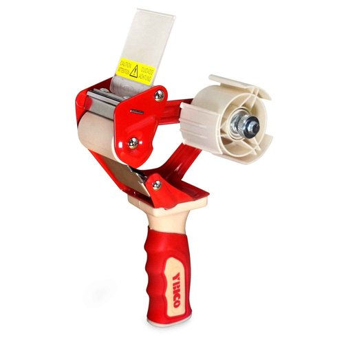 IDL Packaging Concord Packing Tape with Dispenser - 6 Rolls of 2" x 2.6 mil x 110 Yards, Clear Tape - Excellent Carton Sealing for Moving and Shipping