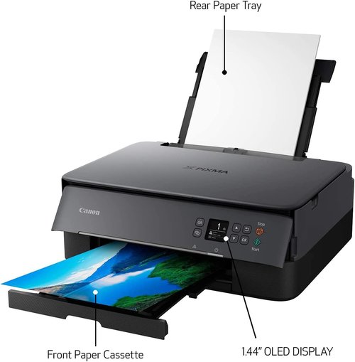 Canon PIXMA TS6420a All-in-One Wireless Color Printer - Print, Scan, Copy & Photo Functions | Includes DGE USB Cable & Software Kit