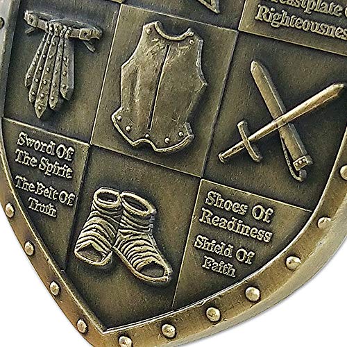 AtSKnSK Put On The Whole Armor of God Challenge Coin Eph 6:13-17 Pack of 5