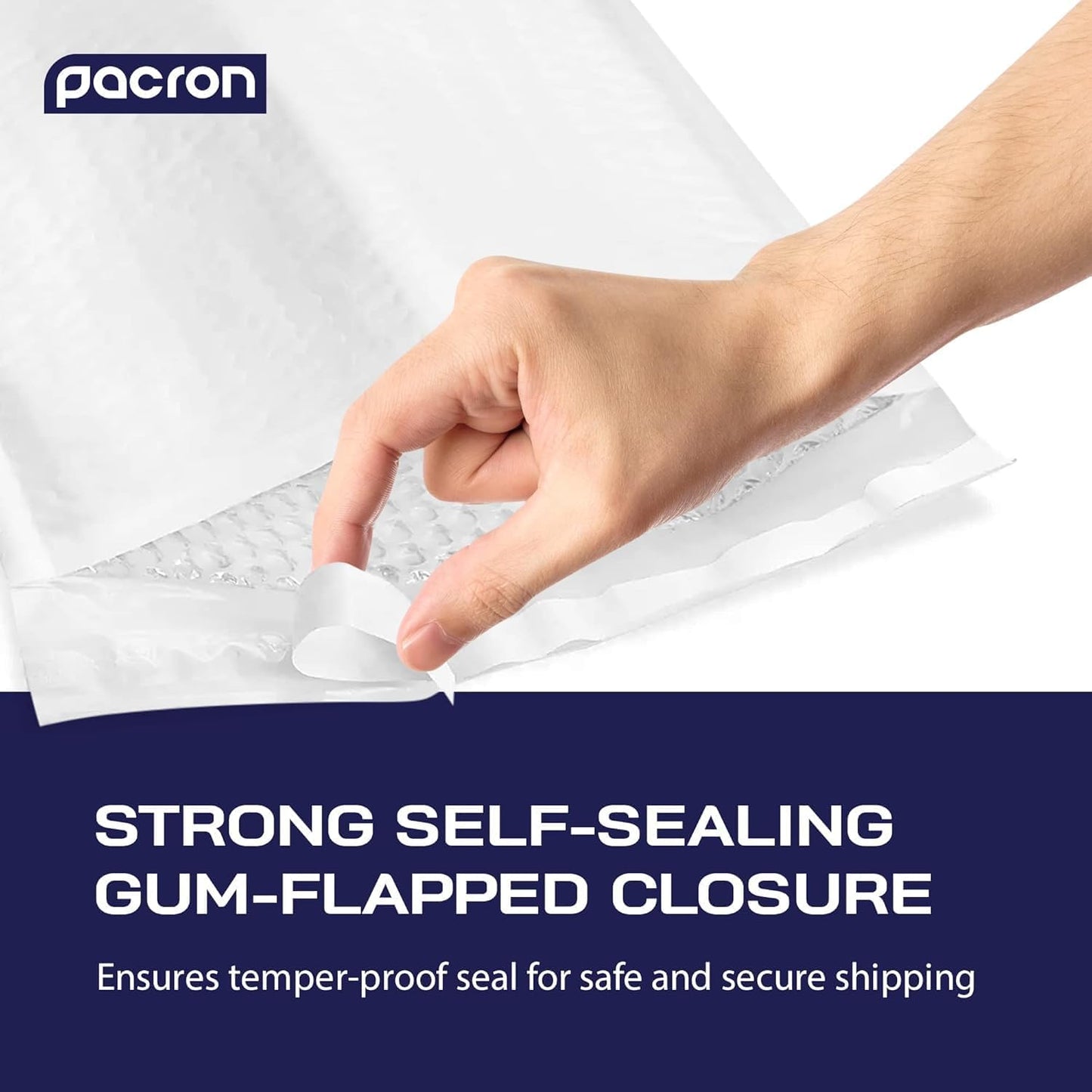 100-Pack Poly Bubble Mailers by [Brand Name] | Waterproof, Thick, Durable Envelopes - 9.5 x 14.5 for Jewelry, Cosmetics & More