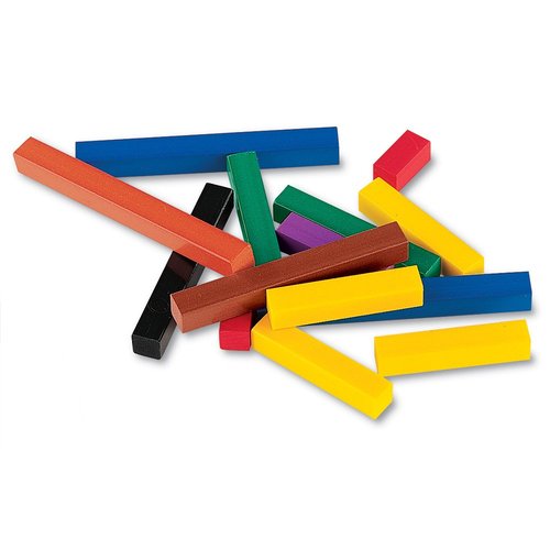 Learning Resources Cuisenaire Rods Small Group Classroom Set, Math class, Teacher aids, 155 Piece Wood Set