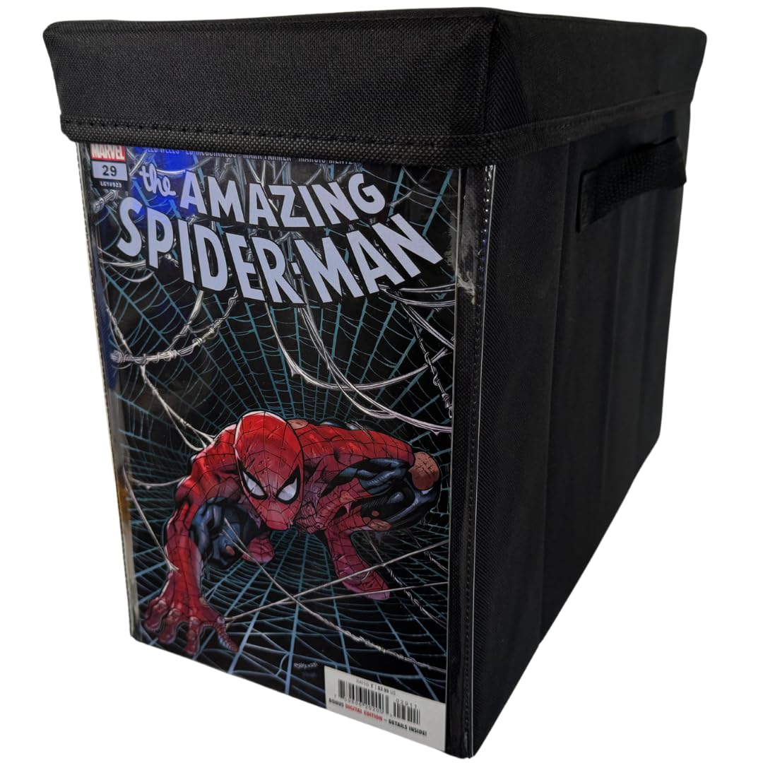 Swanky Nerd Comic Book Storage Box with Comic Book Display Window [Patent Pending]…