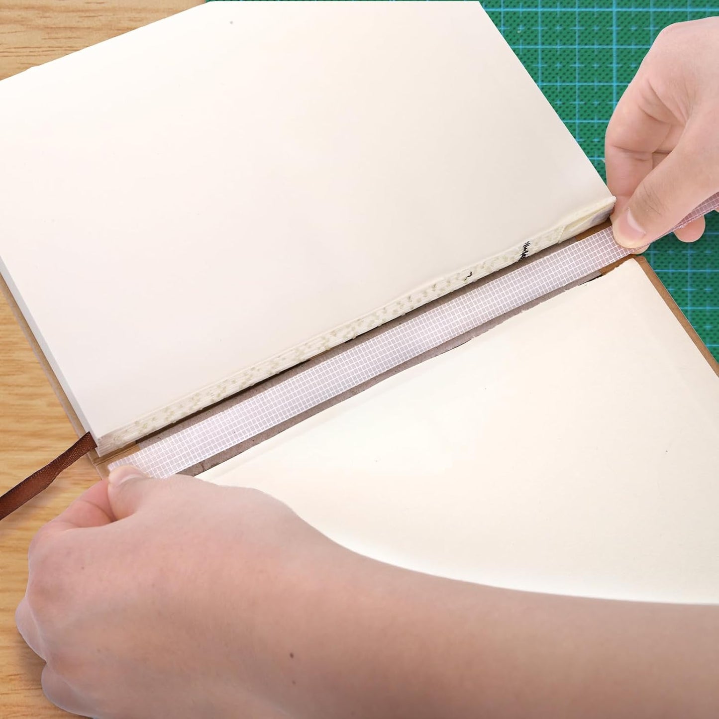ZEAYEA Glue Strips - 100 Pcs Hot Melt Adhesive with Mesh Backing for Thermal Binding | 12 mm Size, 80-110 Sheet Capacity