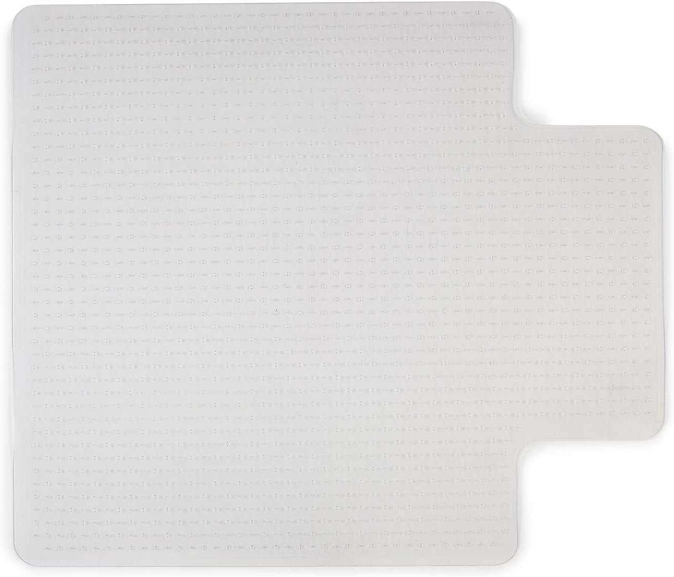 Staples Office Chair Mat - Clear Floor Protection for Medium-Pile Carpets | 53 x 45 Inch with Extended Coverage