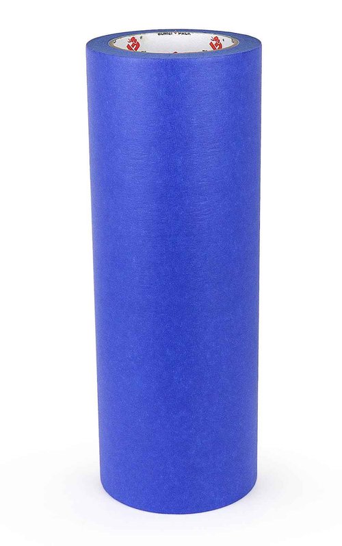 BOMEI PACK Wide Blue Painters Tape 12 Inches x 40 Yards, 3D Tape, 3D Printing Tape for Laser Cutting, 21-Day Clean Removal Wide 12'' Masking Tape