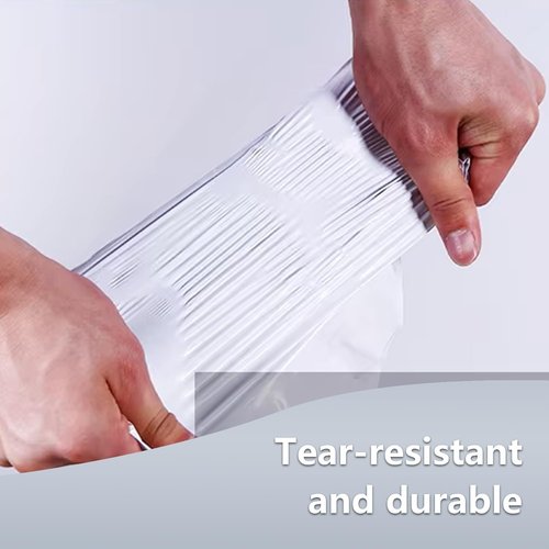 Poly Mailers by 9527 - Self-Sealing Shipping Bags | 100 Count, 10x13 Inches, 2.5 Mil White
