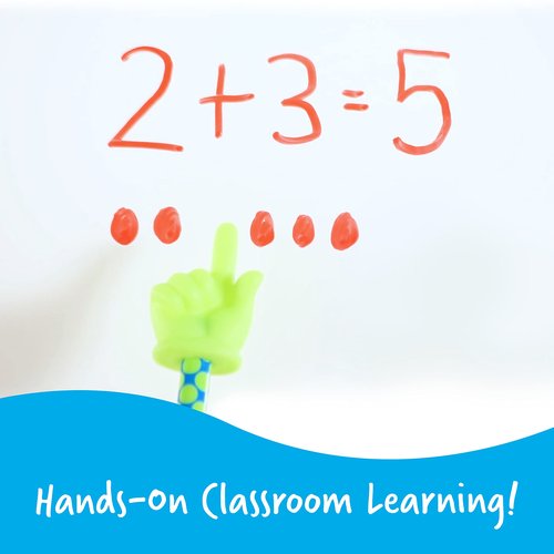 Learning Resources Patterned Hand Pointers, Set of 3, Multi-color, 15 in (LER1958)