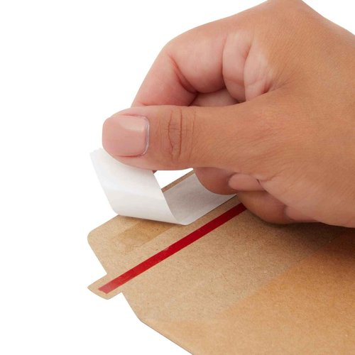 Juvale Stay Flat Mailers - 9 x 11.5 in, Brown, 100-Pack - Thick Document Mailers & Cardboard Envelopes - Peel & Seal Mailing Envelopes for Photos & Magazines