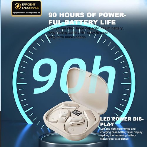 AI Language Translator Earbuds, 144 Languages Translation Earbuds Real Time, OWS Translating Earbuds Headphones Translation Device for iPhone and Android Travel Business Learning 12